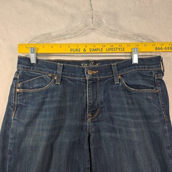 Old Navy The Flirt Jeans Women's Size 8 Long Stretch Quality Denim Bootcut - Picture 4 of 9